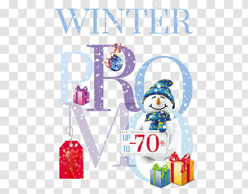 Christmas Poster Advertising Sales Promotion - Banner - Double Twelve Shopping Carnival Season Transparent PNG