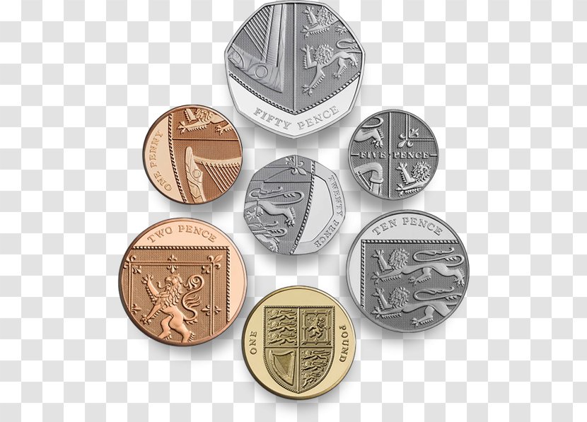 Royal Mint Coin Money Penny Pound Sterling - Science Fiction Elements Transparent PNG