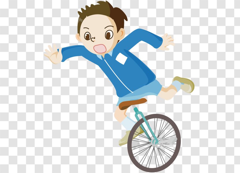 Bicycle Clip Art - Going To School Transparent PNG