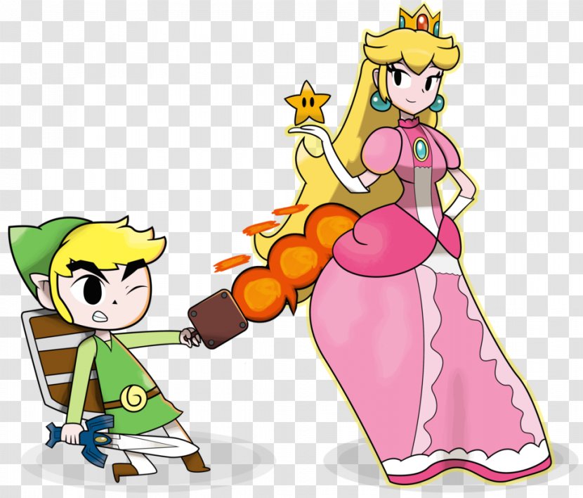 Super Smash Bros. Brawl Princess Peach For Nintendo 3DS And Wii U Link Ganon - Cartoon - Mario Transparent PNG