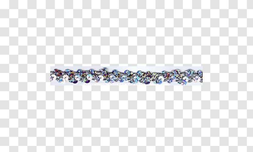 Jewellery Bracelet Clothing Accessories Bead Cobalt Blue - Silver Sequins Transparent PNG