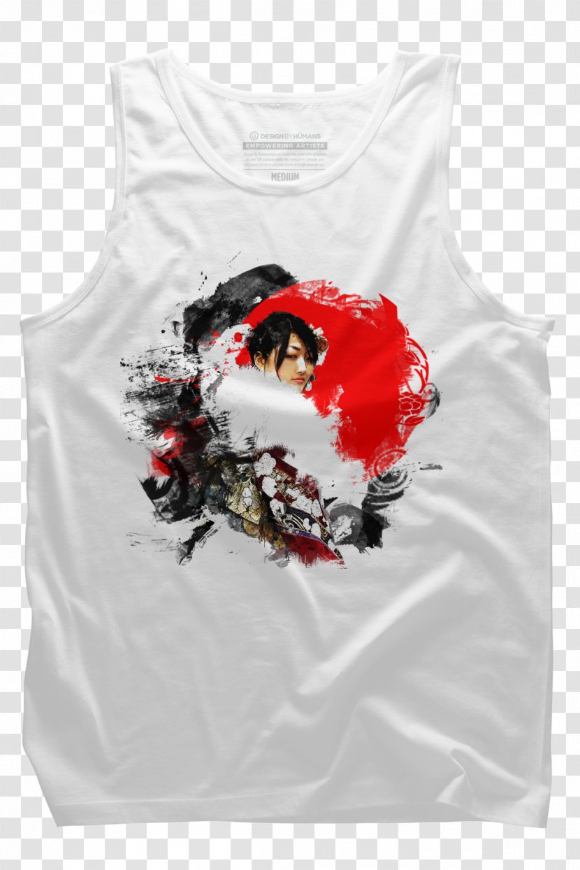 T-shirt Sleeve Clothing Top - Accessories - Geisha Transparent PNG