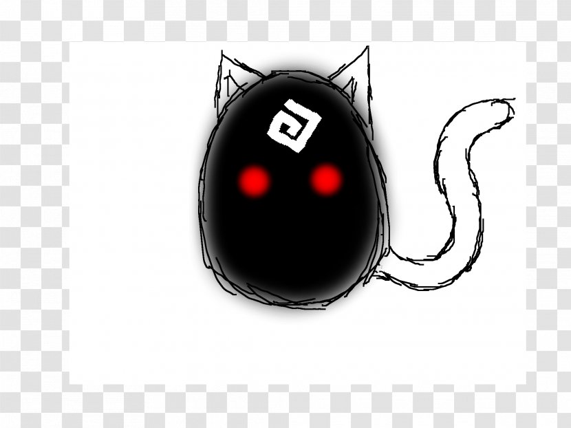 Black M Font - Egg Transparent PNG