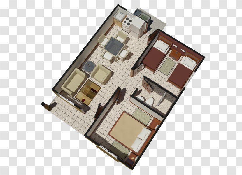 House Residential Building Floor Plan Room Apartment - Kitchen Transparent PNG