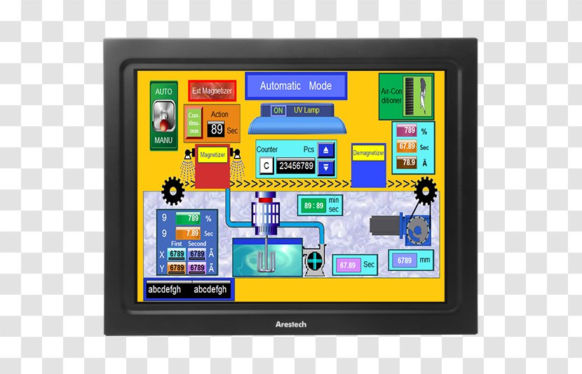 Computer Monitors Touchscreen Liquid-crystal Display Capacitive Sensing Device - Super Extended Graphics Array - Tpm Transparent PNG