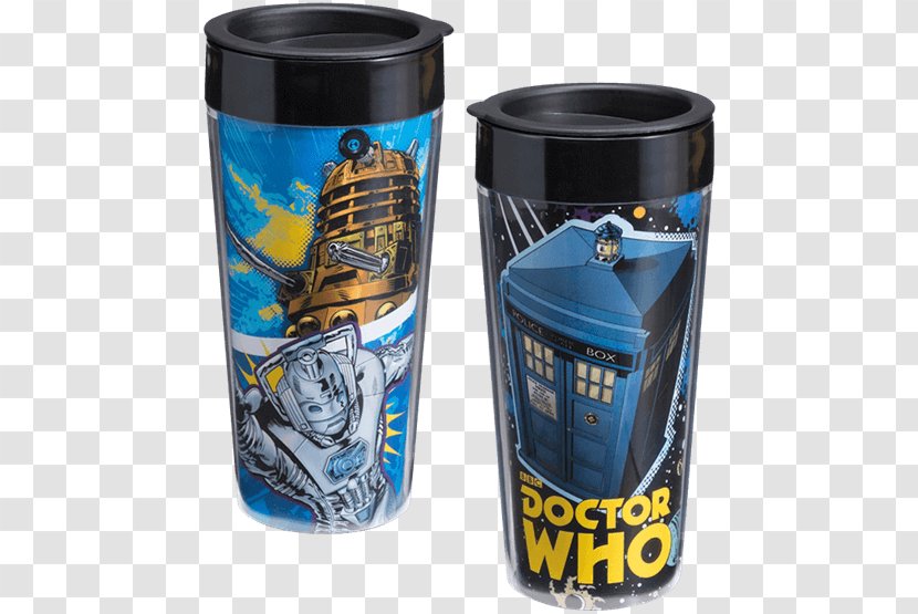Pint Glass Mug Plastic Coffee Cup - Doctor Who Transparent PNG