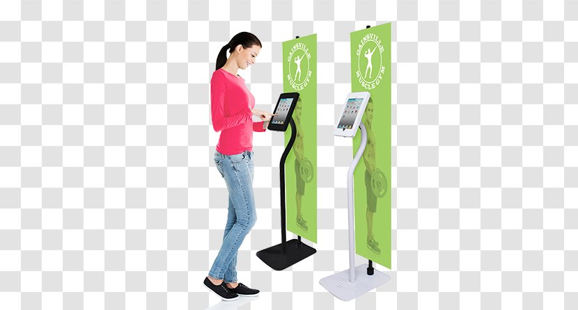 Interactive Kiosks Communication Display Advertising Multimedia - Exhibition Stand Transparent PNG