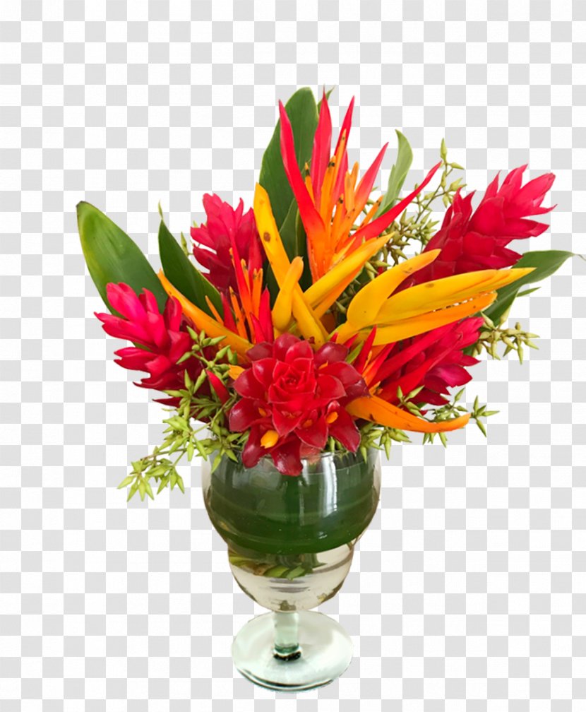 Floral Design Cut Flowers Flower Bouquet Vase - Wish - Flores Tropicais Transparent PNG