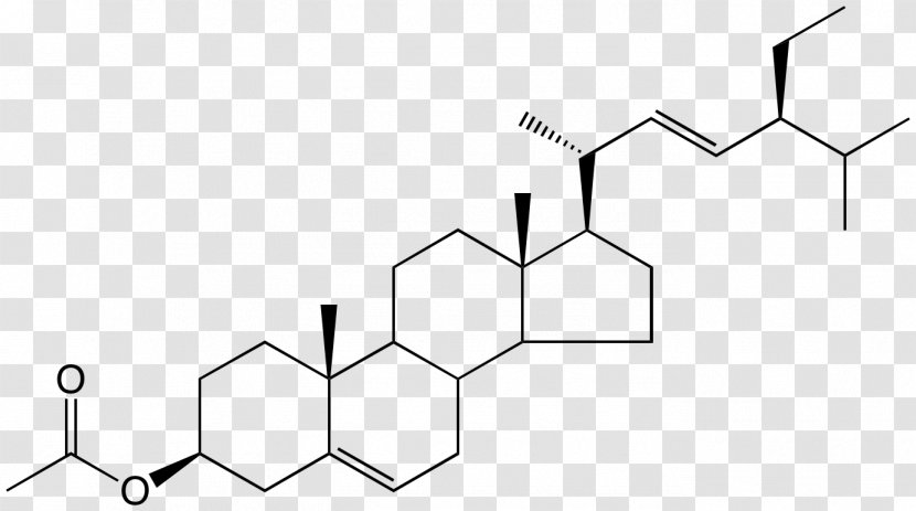 Dehydroepiandrosterone Prasterone Enanthate Ester 7-Keto-DHEA - Symmetry - Black And White Transparent PNG