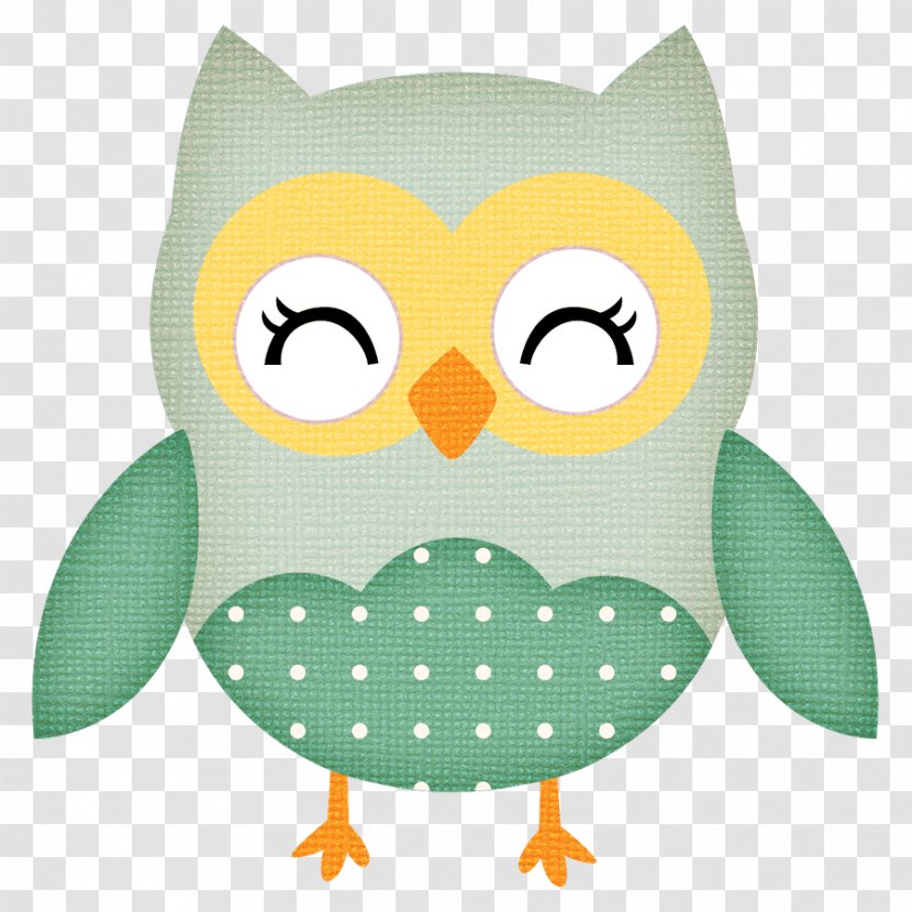 Baby Owl Clip Art Image Drawing - Green Transparent PNG