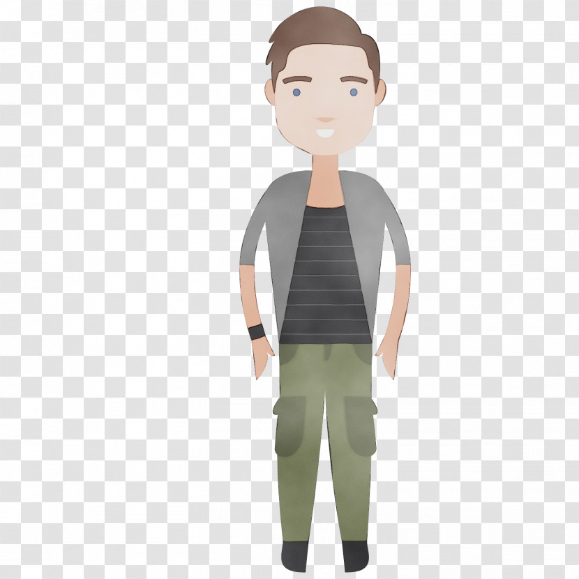 Outerwear / M Cartoon Figurine H&m Transparent PNG