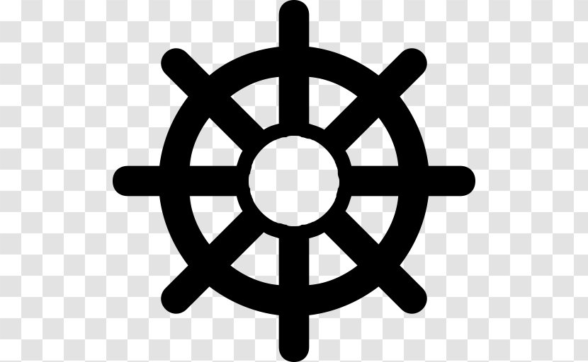 Dharmachakra Buddhist Symbolism Buddhism And Hinduism - Ship S Wheel Transparent PNG