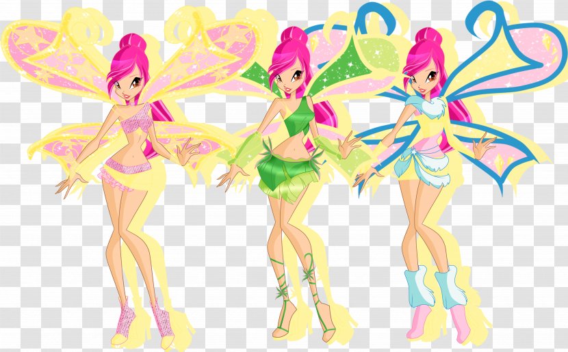 Fairy Cartoon Pollinator Barbie - Silhouette Transparent PNG