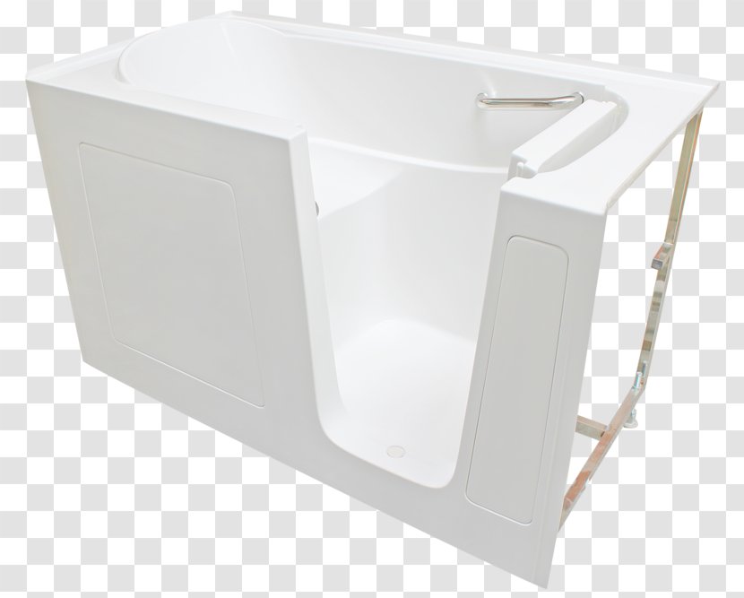 Accessible Bathtub Bathroom Hot Tub Shower - Plumbing Fixture Transparent PNG