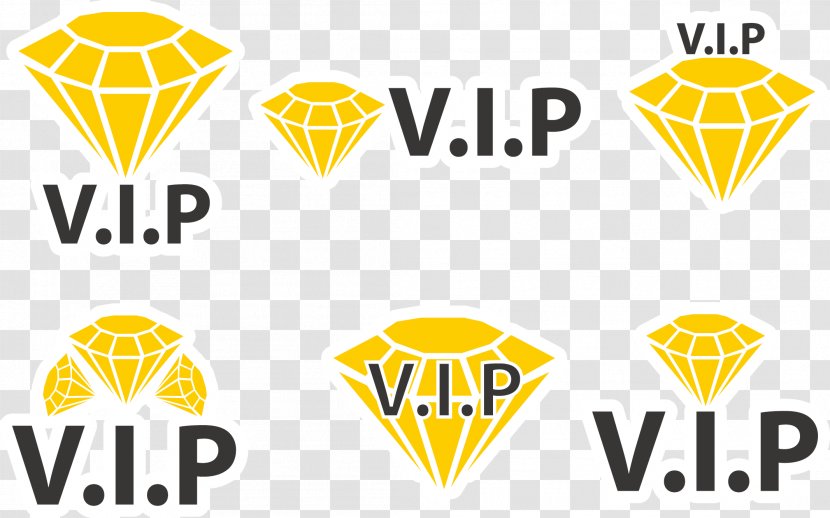 Logo Icon - Text - Vector VIP Design Transparent PNG