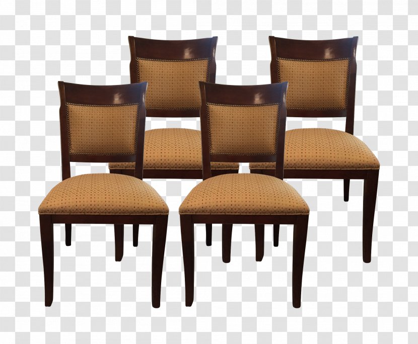 Chair Armrest Wood Furniture - Mahogany Transparent PNG