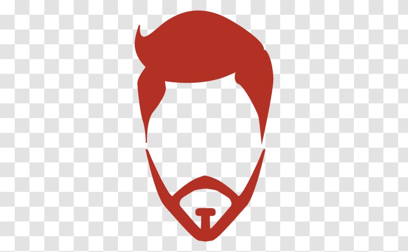Hairstyle Hipster Beard Barber - Interactive Vector Transparent PNG