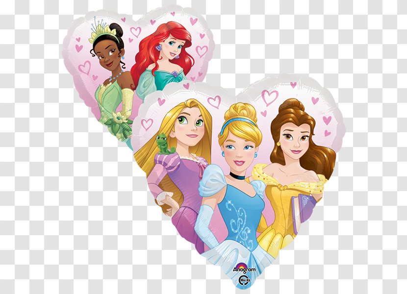 Anna Elsa Belle Rapunzel Disney Princess - Party Supply Transparent PNG