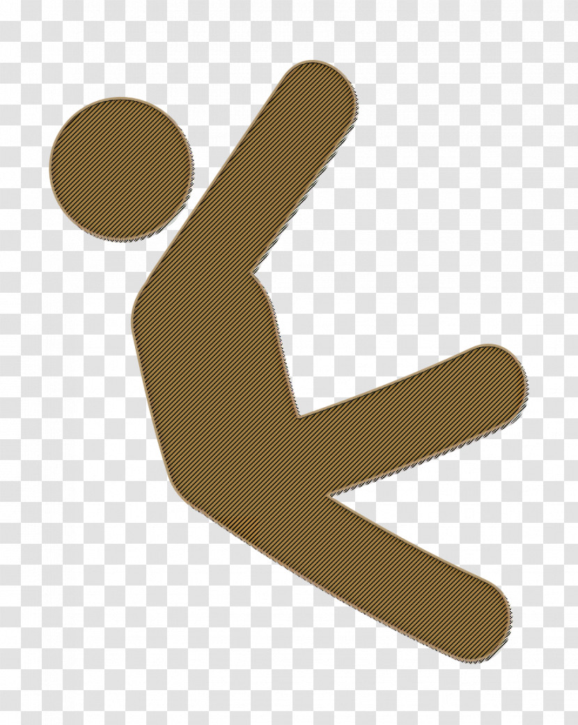 Humans Icon Fall Icon Falling Man Icon Transparent PNG