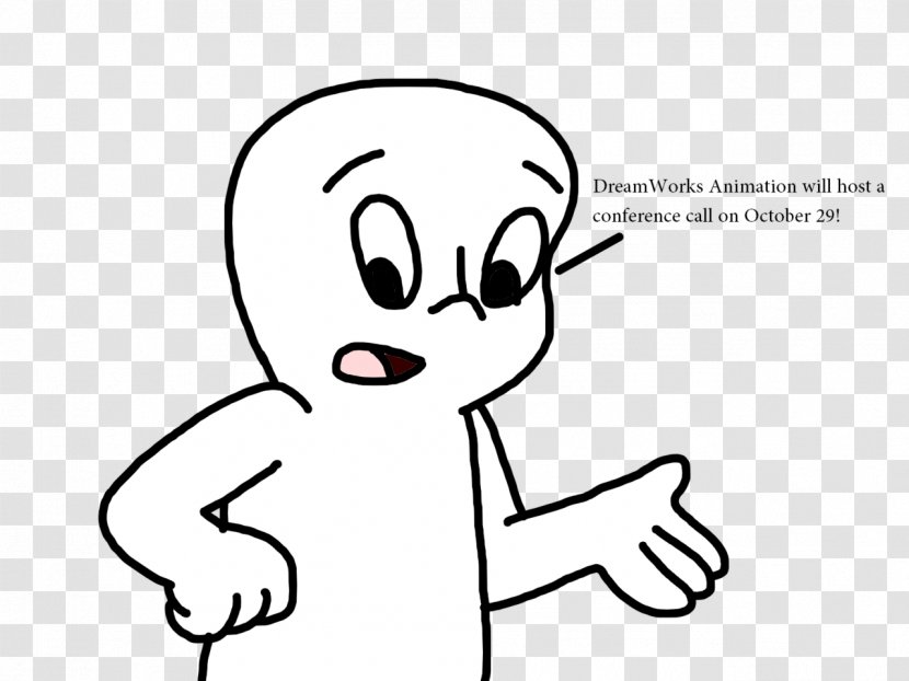 Thumb Cheek Drawing Line Art Clip - Heart - Casper The Ghost Transparent PNG