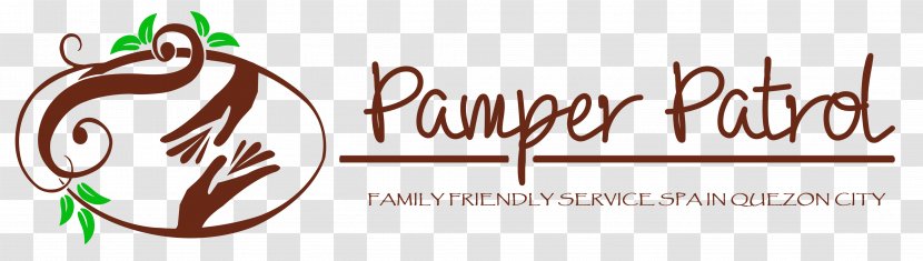 Pamper Patrol Spa Sinforosa Spiral Home Service Massage - Logo - Brand Transparent PNG