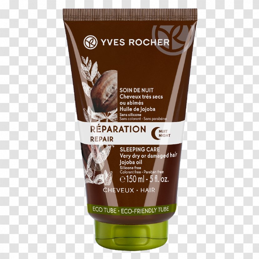 Hair Care Cosmetics Shampoo Yves Rocher - Cream Transparent PNG