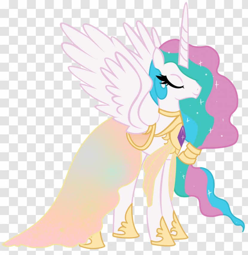 Princess Luna Pony Celestia Twilight Sparkle Rainbow Dash - Watercolor - Dress Transparent PNG