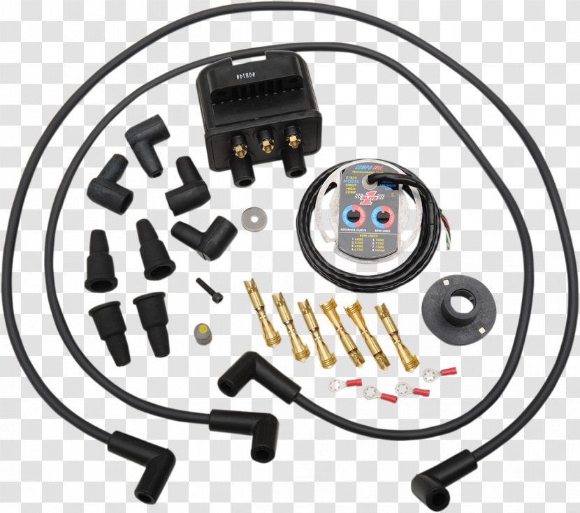 Ignition System Car Coil Harley-Davidson Kick Start - Battery Charger Transparent PNG