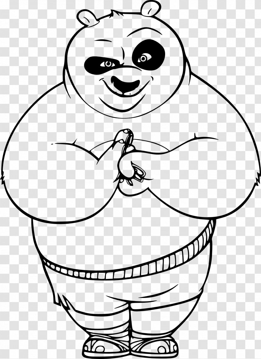 Po Giant Panda Monkey Tigress Tai Lung - Cartoon - Kung-fu Transparent PNG