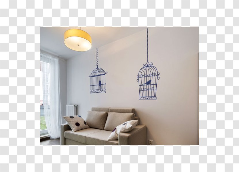 Bird Cage Sticker Wall Painting - Kitchen Transparent PNG