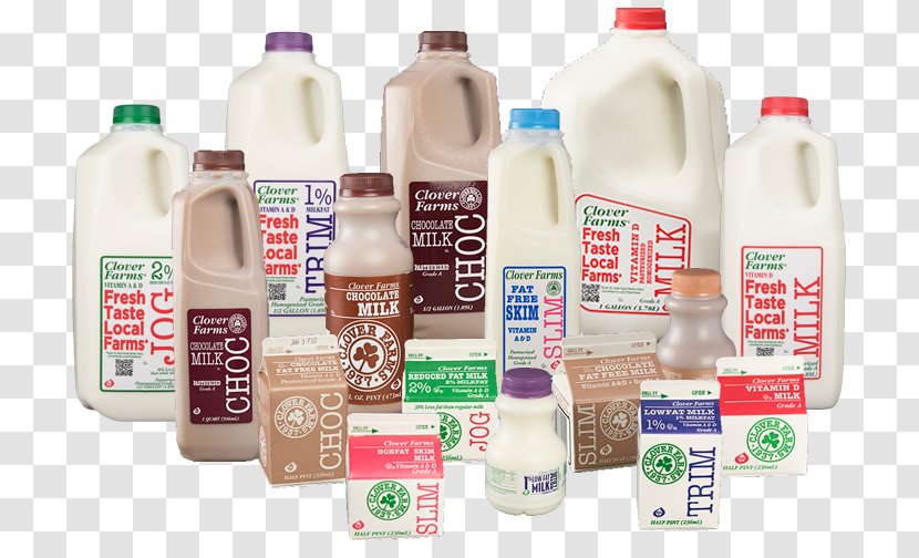 Chocolate Milk Dairy Products Cream Clover Farms - Flavored - Farm Pail Transparent PNG