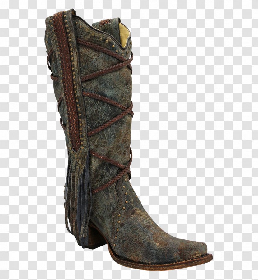 Cowboy Boot Common Ostrich Shoe Leather - Toe Transparent PNG