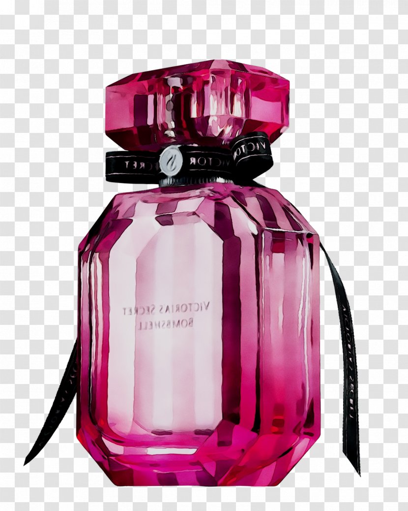 Perfume Glass Bottle Product Magenta - Pink Transparent PNG