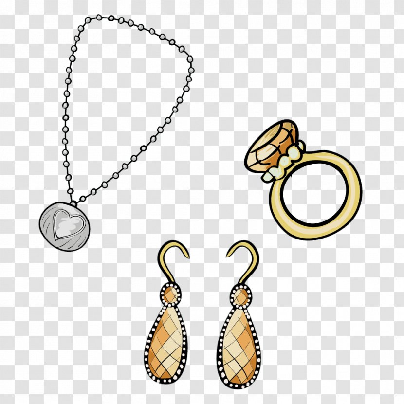 Earring Jewellery - Designer - Ms. Jewelry Collection Vector Material Transparent PNG
