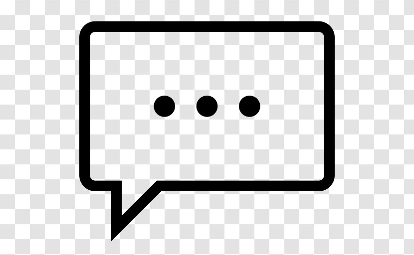 Talk - Black - And White Transparent PNG
