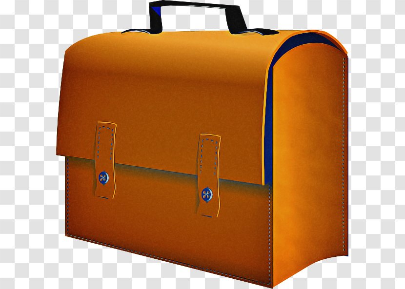 Orange - Suitcase - Travel Transparent PNG