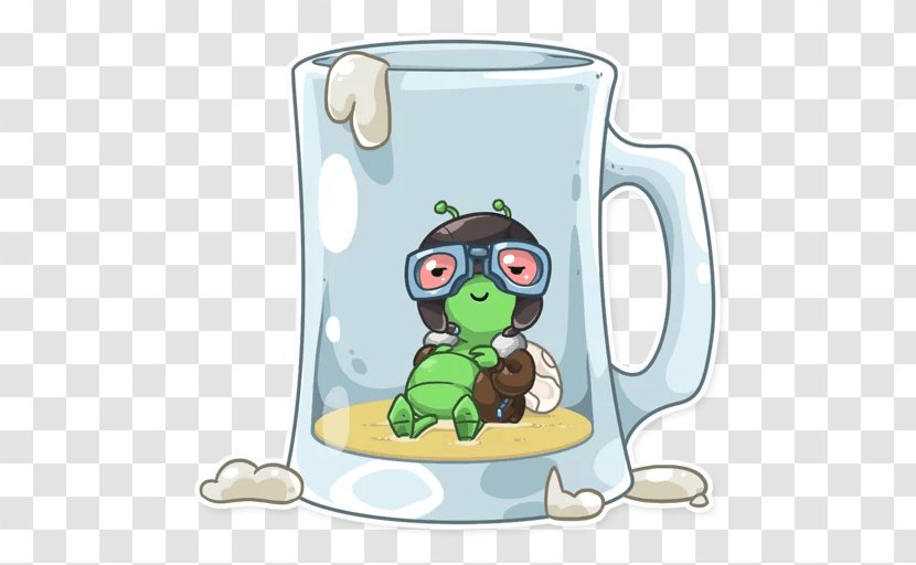 Coffee Cup Vertebrate Cartoon Mug Product Design - Eyewear Transparent PNG