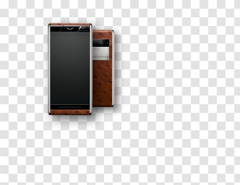 Mobile Phones Vertu Telephone Smartphone Leather - Cognac - Ostrich Transparent PNG