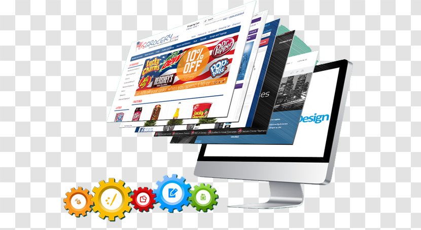 Web Development Design Hosting Service Search Engine Optimization E-commerce - Internet - Creative Brochure Transparent PNG