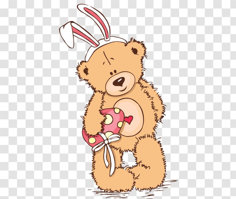 Bear Easter Bunny Child Egg - Tree Transparent PNG