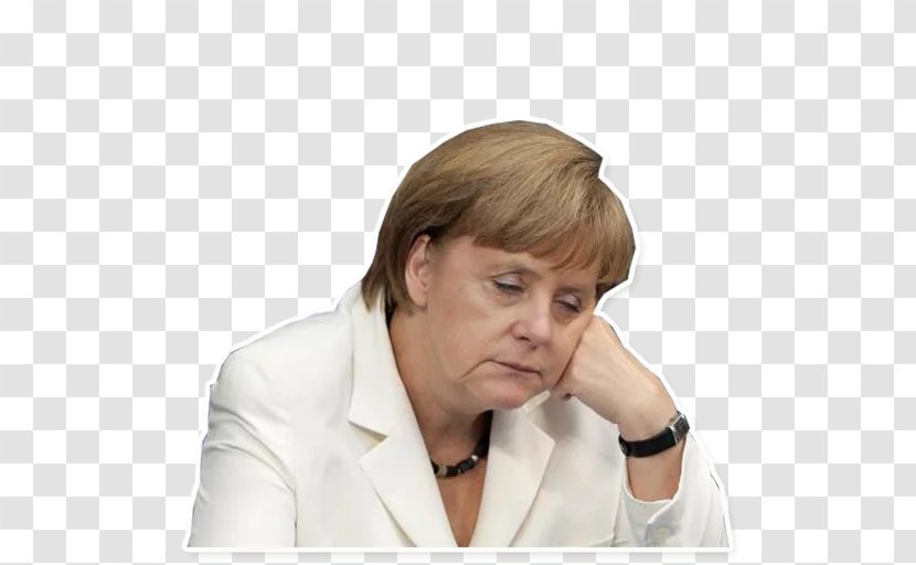 Angela Merkel Chancellor Of Germany Politician - Hearing Transparent PNG