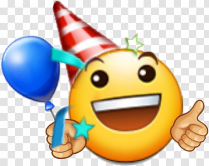 Emoji Happy Birthday To You Smiley Emoticon Sugar Paste Transparent Png
