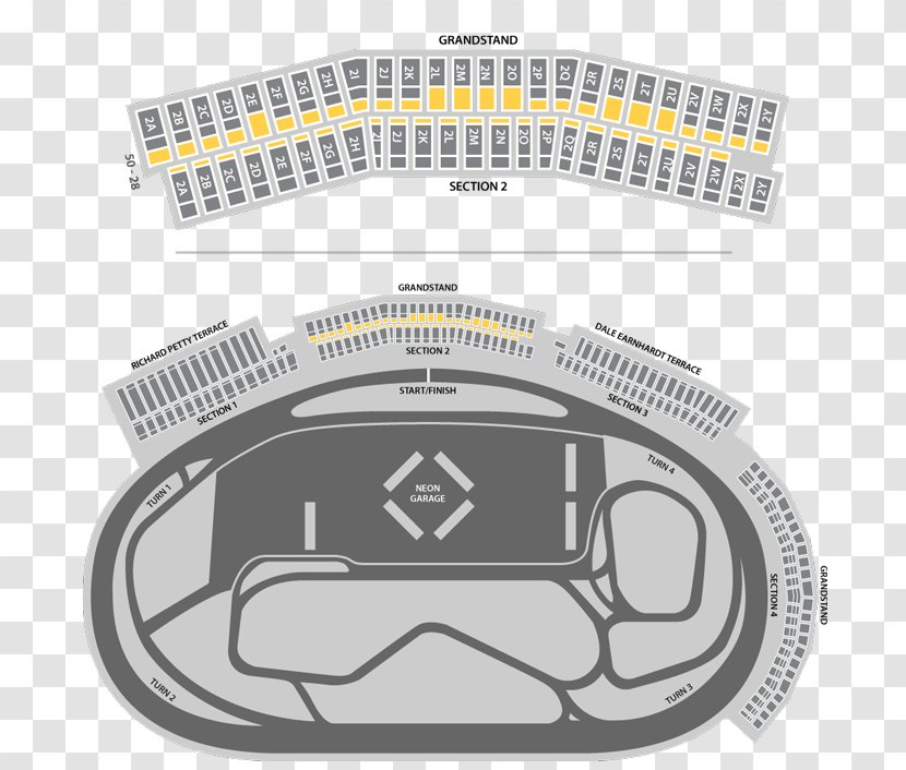 Las Vegas Motor Speedway Pennzoil 400 NASCAR Camping World Truck Series Seating Assignment - National Hot Rod Association Transparent PNG