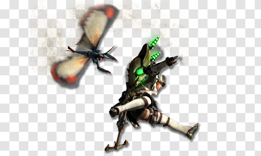 Monster Hunter 4 Ultimate Hunter: World 3 Generations - Membrane Winged Insect - Beauty Spa Flyer Transparent PNG