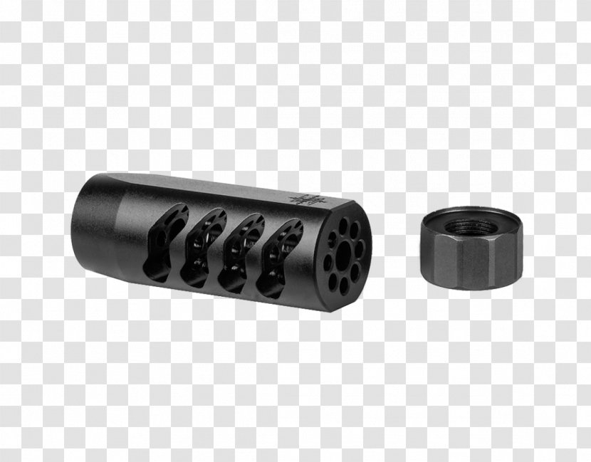 Muzzle Brake Rise Firearm Recoil Bocacha - Hardware Transparent PNG