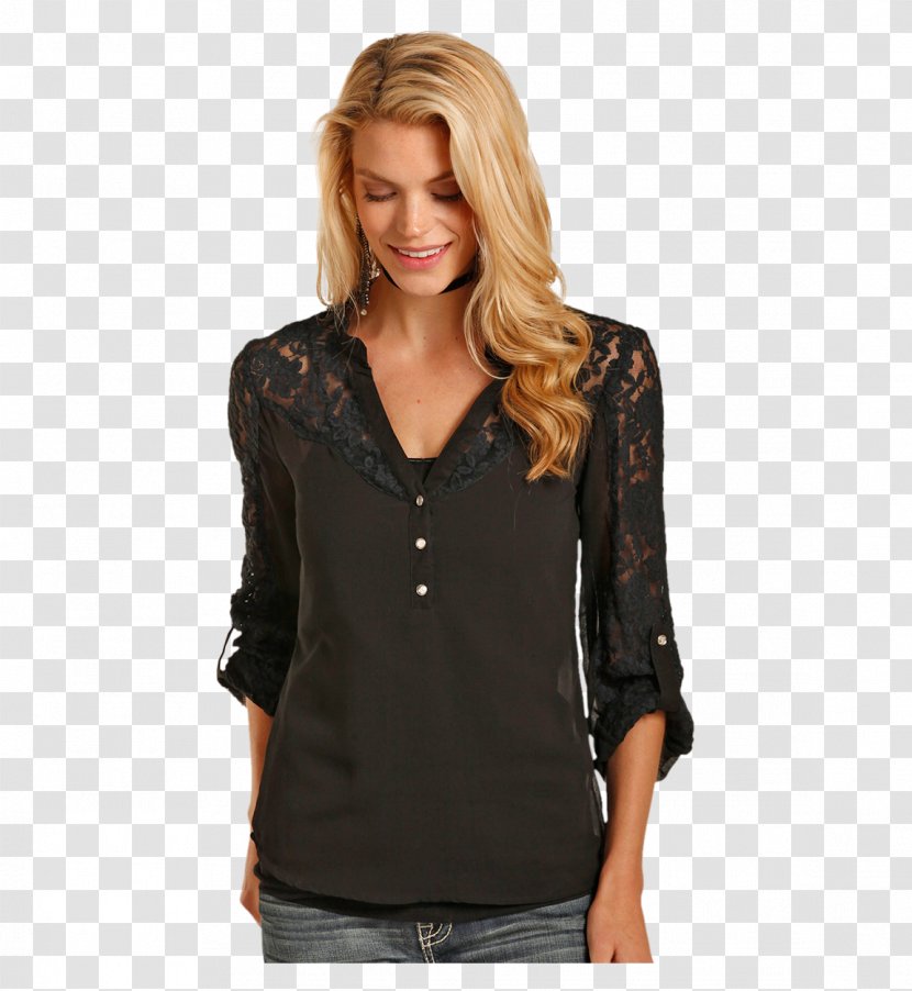 Blouse Shoulder Sleeve Button Barnes & Noble - WESTERN DRESS Transparent PNG