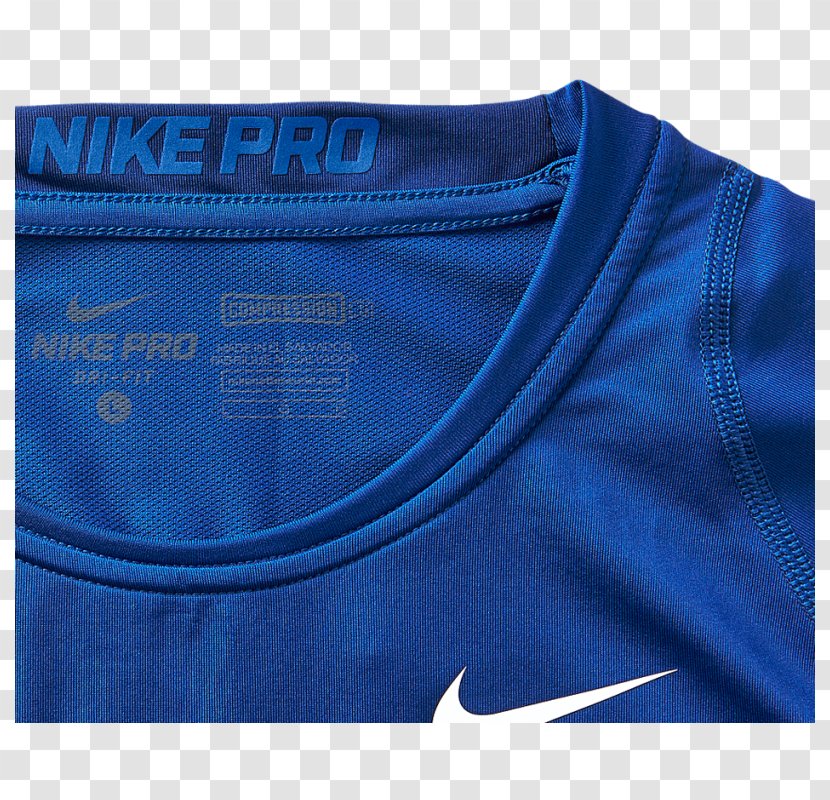 T-shirt Cobalt Blue Nike Sleeve Transparent PNG
