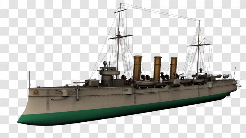 Protected Cruiser Gunboat Armored Dreadnought Coastal Defence Ship - Submarine Chaser Transparent PNG
