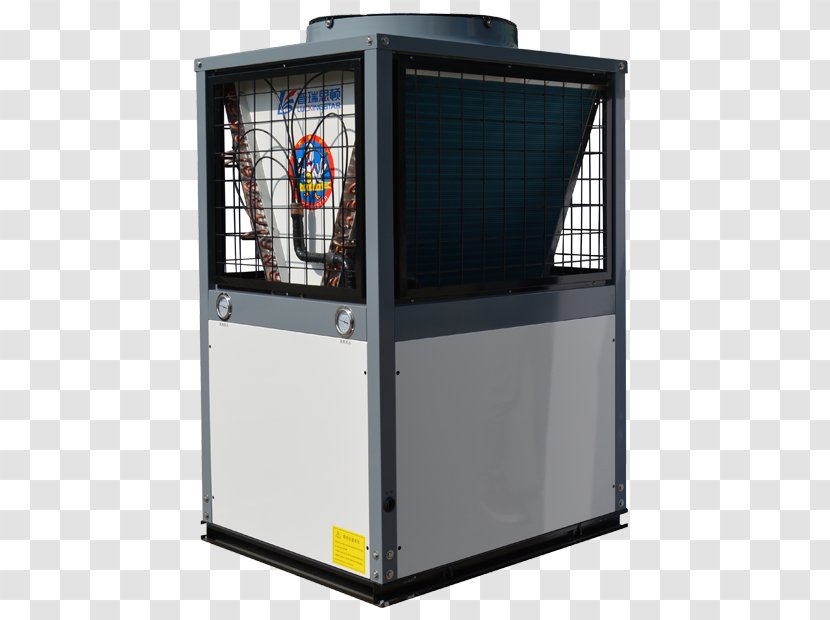 Air Source Heat Pumps Machine Water Heating - Coefficient Of Performance - High Temperature Sterilization Transparent PNG