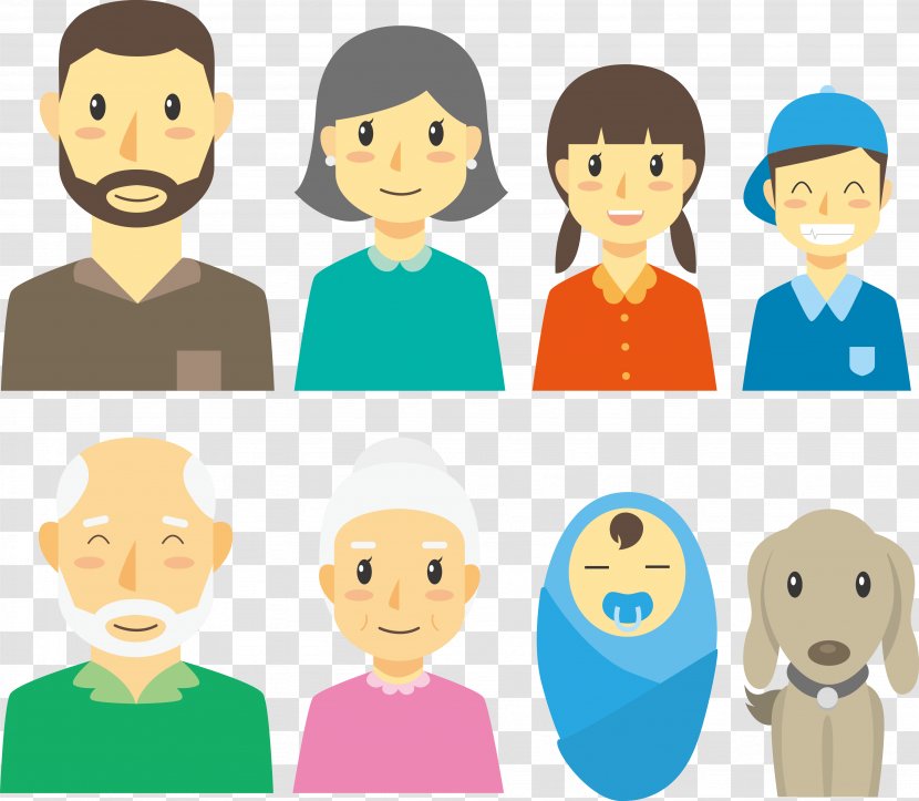 Family Icon - Communication - Photo Vector Transparent PNG